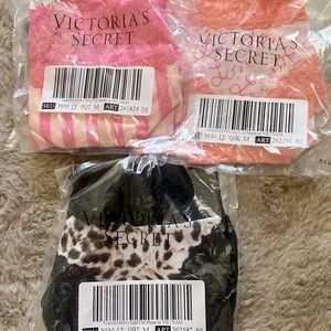 3 pairs Victoria’s Secret cotton & lace panties
